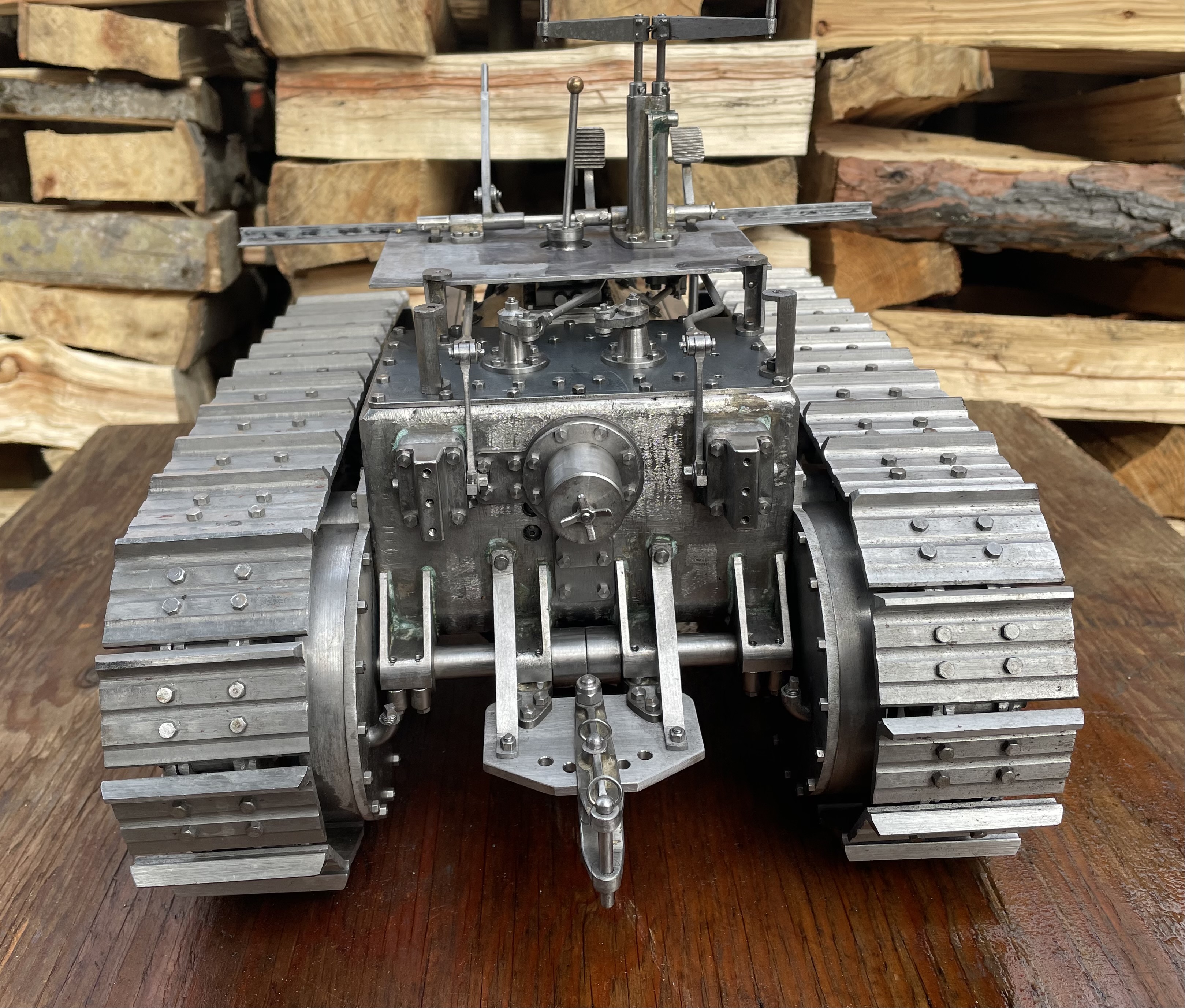 Cat Machine Top View Top and rear view of Cat Sixty model | Home Model Engine Machinist Forum