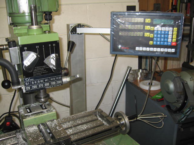 DRO fitted to Milling Machine great company to deal with. | Home Model ...