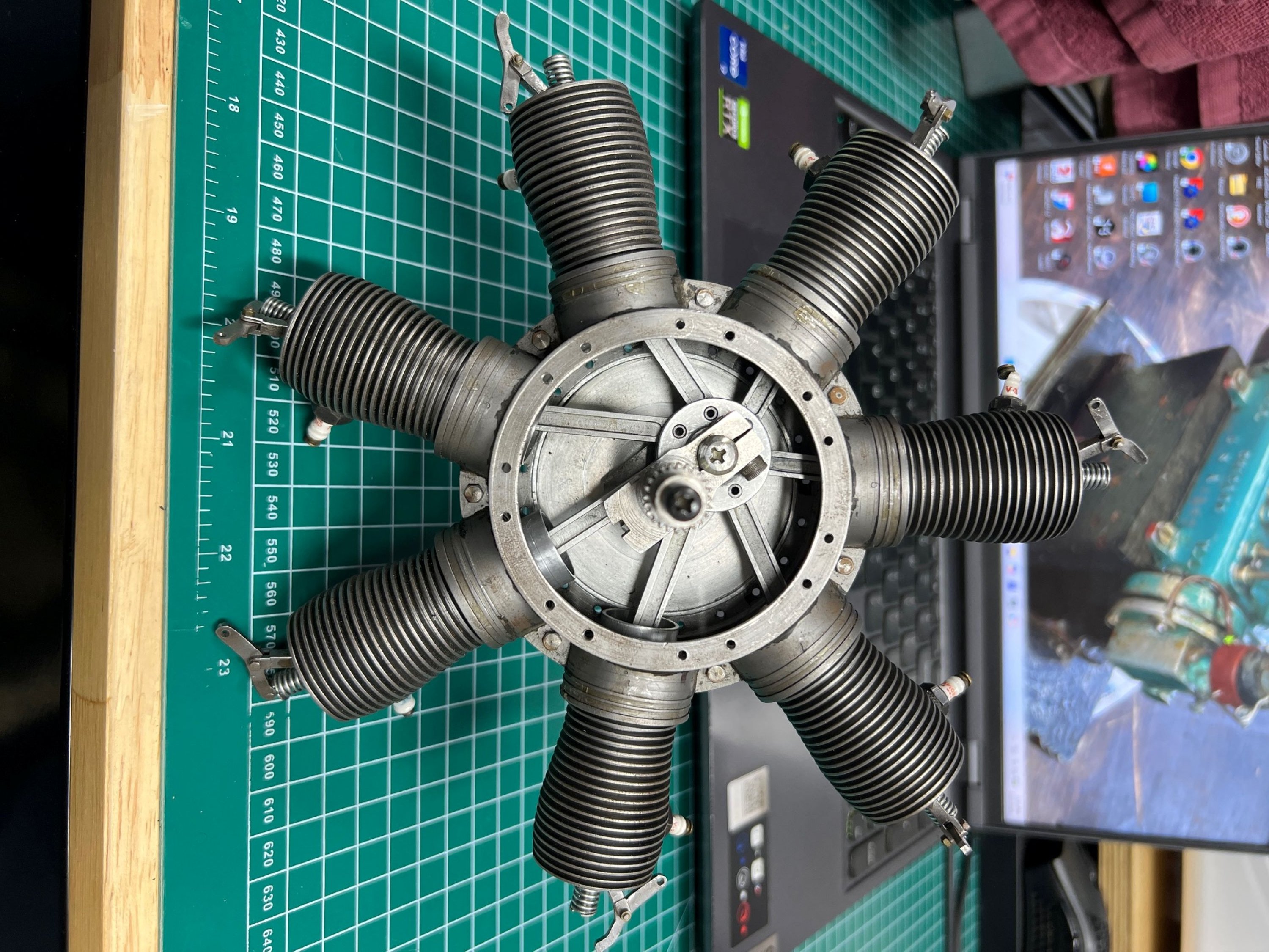 Scale Model Gnome Rotary Engine I.D. ? | Home Model Engine Machinist Forum