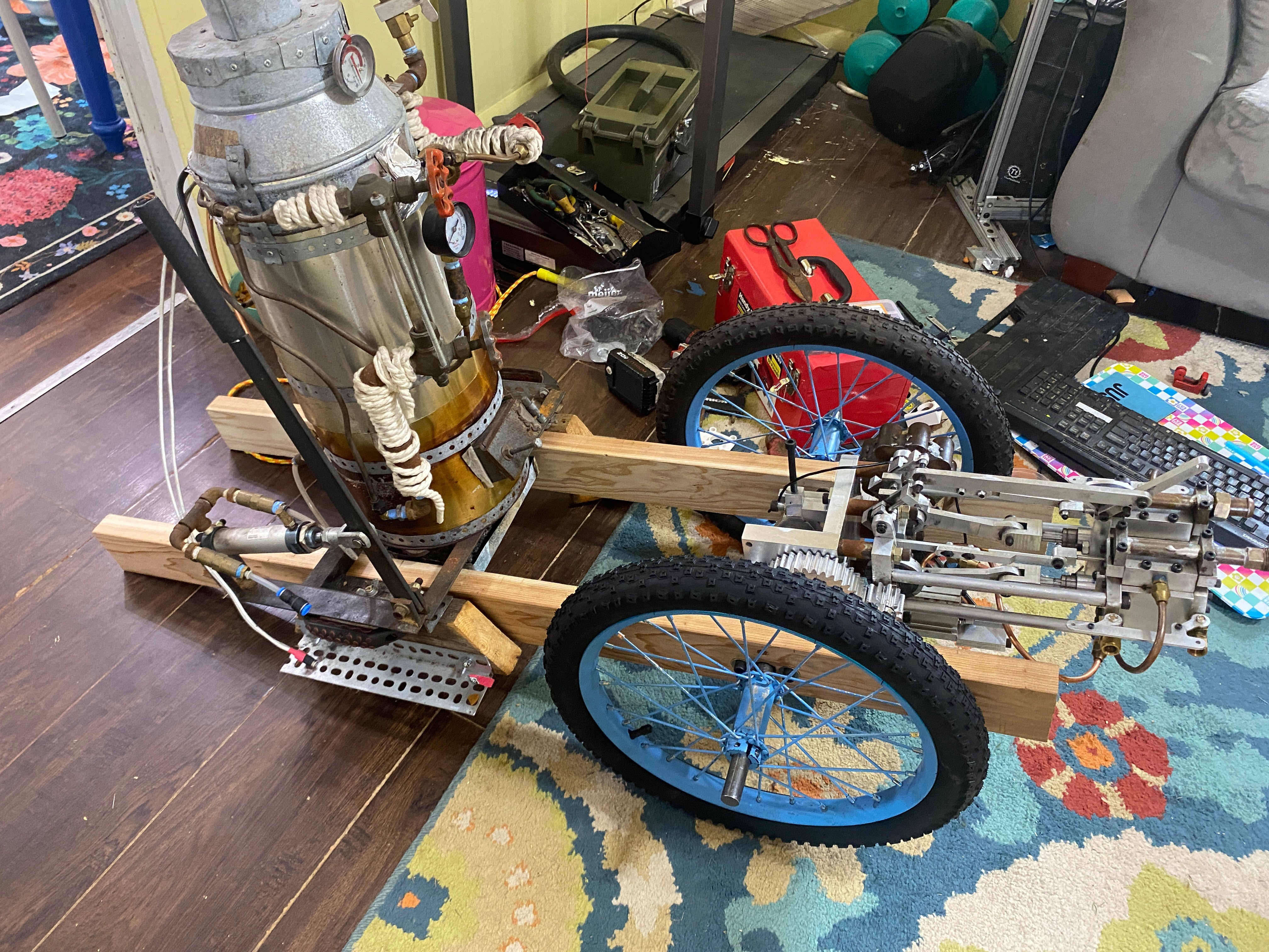 Trackless Locomotive Attempt Three | Home Model Engine Machinist Forum