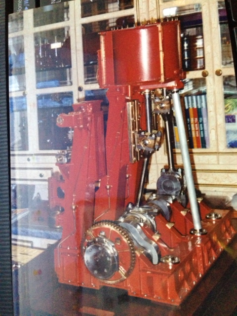 Triple Expansion Reciprocating Engine hand built scale model | Home ...