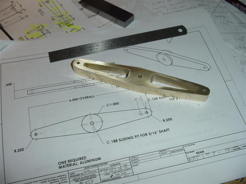 Beam engine at double scale-- | Home Model Engine Machinist Forum