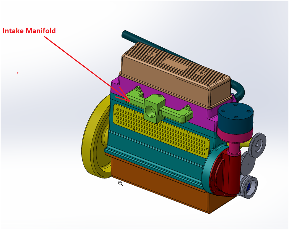 GDB4 - Inline 4 Cylinder, 4 stroke IC engine by George Britnell | Home ...