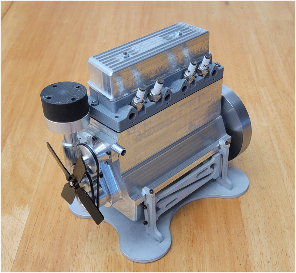 GDB4 - Inline 4 Cylinder, 4 stroke IC engine by George Britnell | Home ...